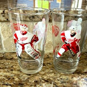 Vintage red wing glasses